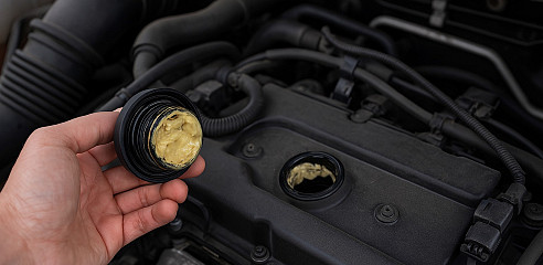 Het gevaar van sludge in de motor